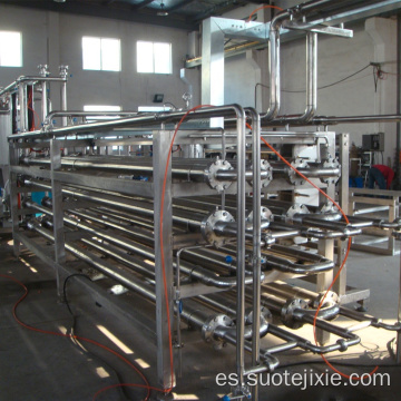 Pasteurizador tubular de esterilizador de acero inoxidable